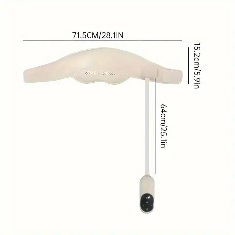 Portable Electric Head-Eye Massager Electric Head Massager Scalp Massager Head Compress Air Bag Massager with Heat & Knead