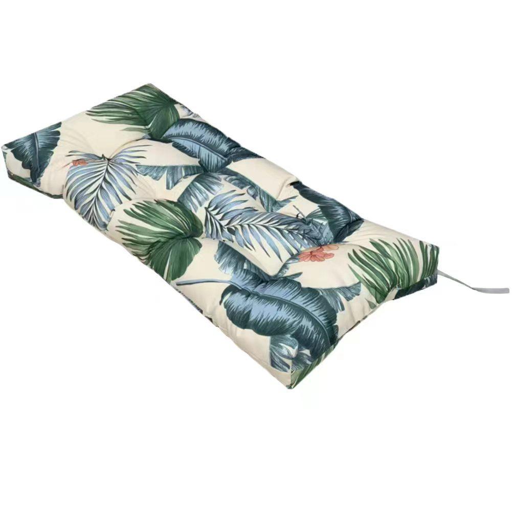 Подушки для 3-местной садовой скамьи-шезлонга, подушки для уличной террасы, парковой качели, классические однотонные длинные подушки