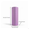 Solid Foam Roller Firm Deep Tissue Dense for Athletes, Yogis, Muscle Recovery, Home Workouts,