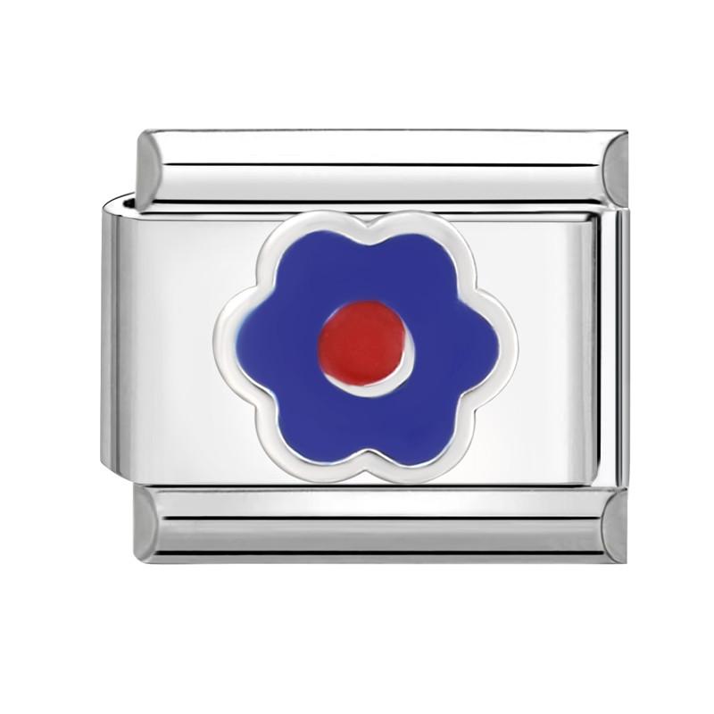 Синий Клетчатый Бабочка Дьявольские Глаза Цветы Кошка Сердце Итальянские Шармы Звенья Подходят для Браслета из Нержавеющей Стали 9 мм Женщины DIY Изготовление Подарки