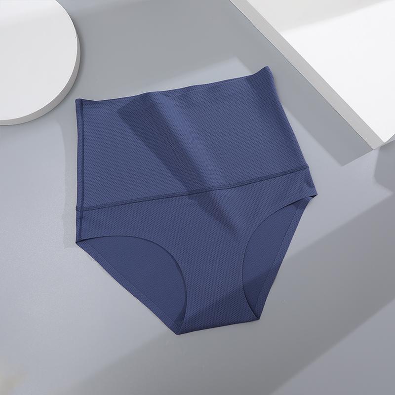 FINETOO Высокая талия бесшовные корректирующие трусики антибактериальные женское нижнее белье мягкие трусы с промежностью для женского нижнего белья корректирующее белье