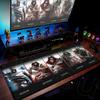 40x90см Большой игровой коврик для мыши A-Assassin S -Creed Ноутбук Нескользящий коврик для стола XXL Прочный Шкаф для клавиатуры Игровые Офисные Аксессуары