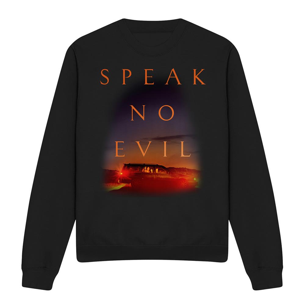Speak No Evil Unisex Adult Car Sweatshirt