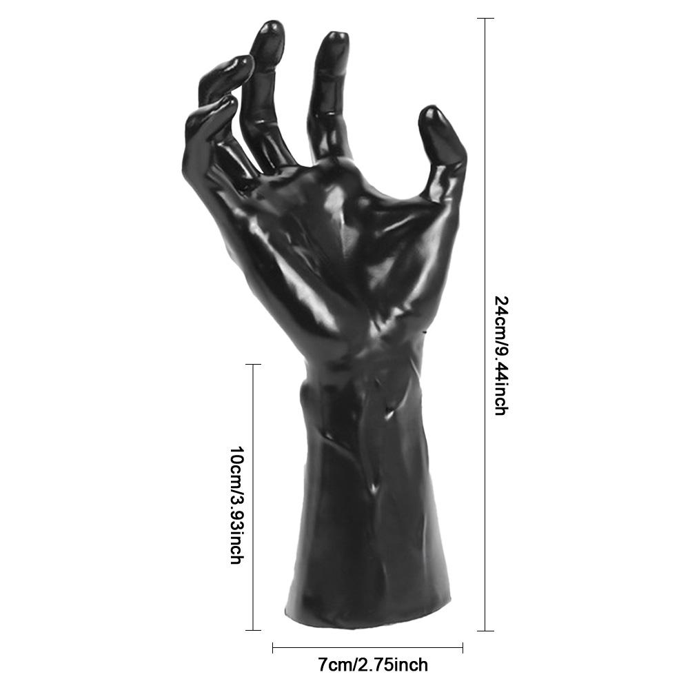 Подсвечник в виде руки привидения, страшный подсвечник, декоративный подсвечник для чайной свечи, жуткий ретро-подсвечник для домашнего декора