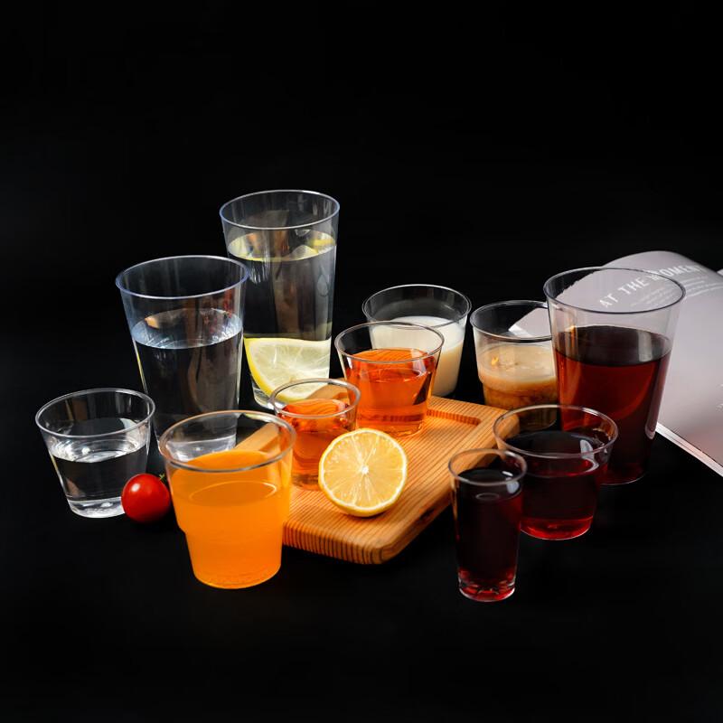 Xihe 150ml Dream Series Disposable Hard Plastic Cups, 120 Count