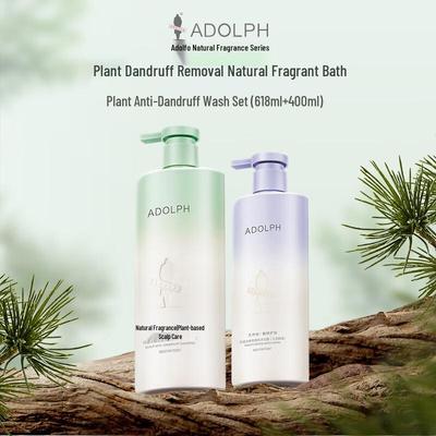 Набор: Шампунь против перхоти и гель для душа Adolph Natural