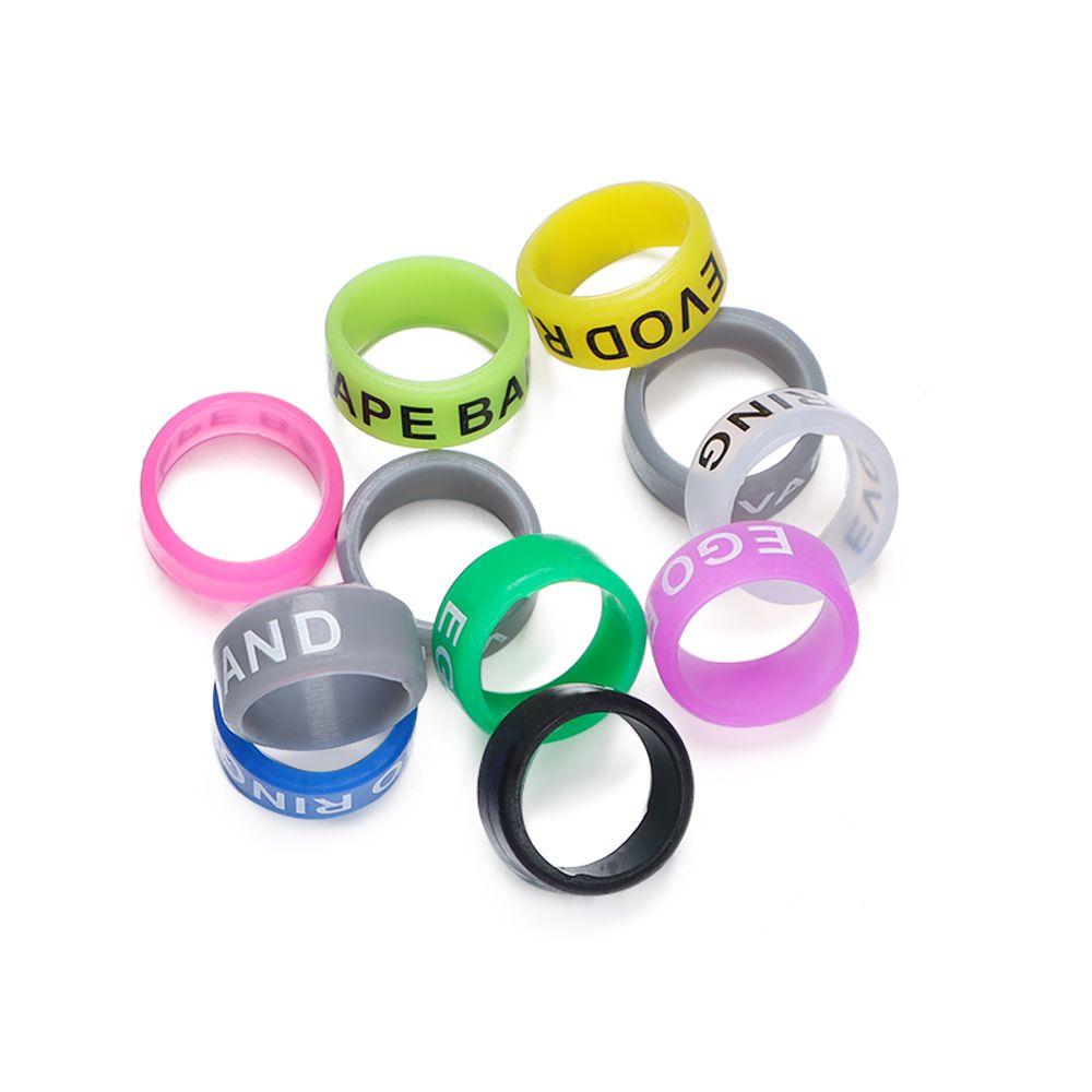 10pcs Multipurpose Protector Handle Fishing Tackle O-shaped Ring Protective Case Anti-Slip Ring