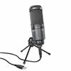 Audio-Technica AT2020USB+ USB Microphone, PC Microphone, Condenser Microphone, for Streamers, Content Creators, Gamers, Voice Chat, and Live Commentar
