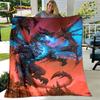 WOW, World of Warcraft Game Gamer, мягкое плюшевое одеяло, фланелевое одеяло, одеяло для гостиной, спальни, кровати, дивана, чехол для пикника