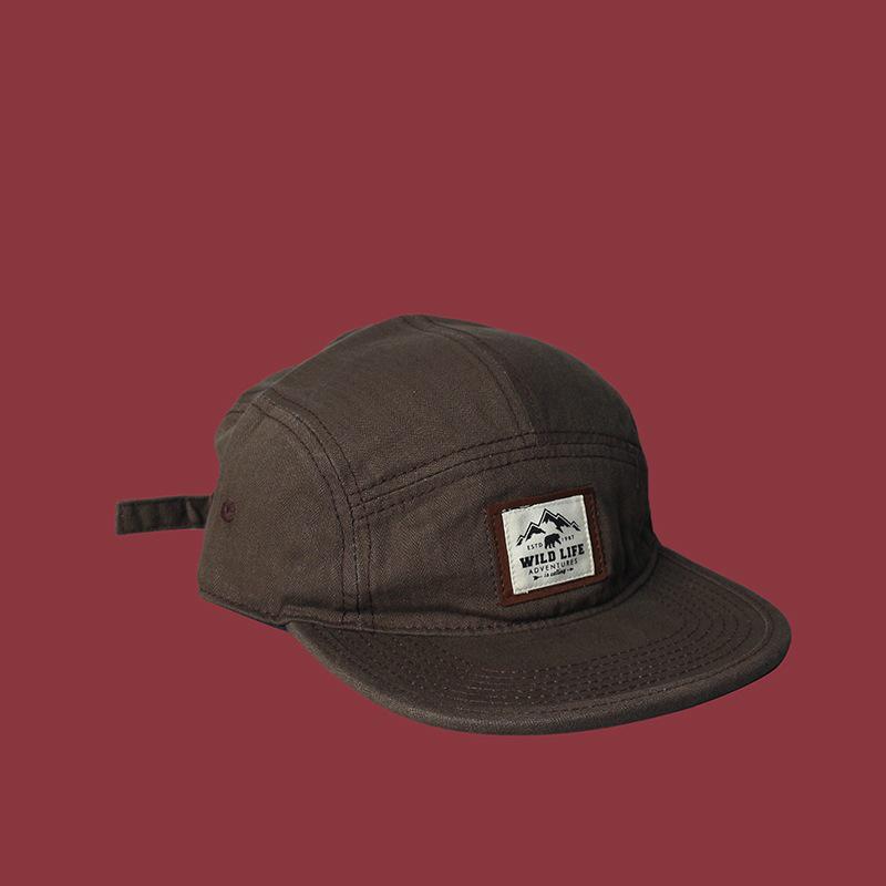 Американская ретро кепка с плоским козырьком: Унисекс Патч Модная Хип-хоп Шляпа на Весну/Осень