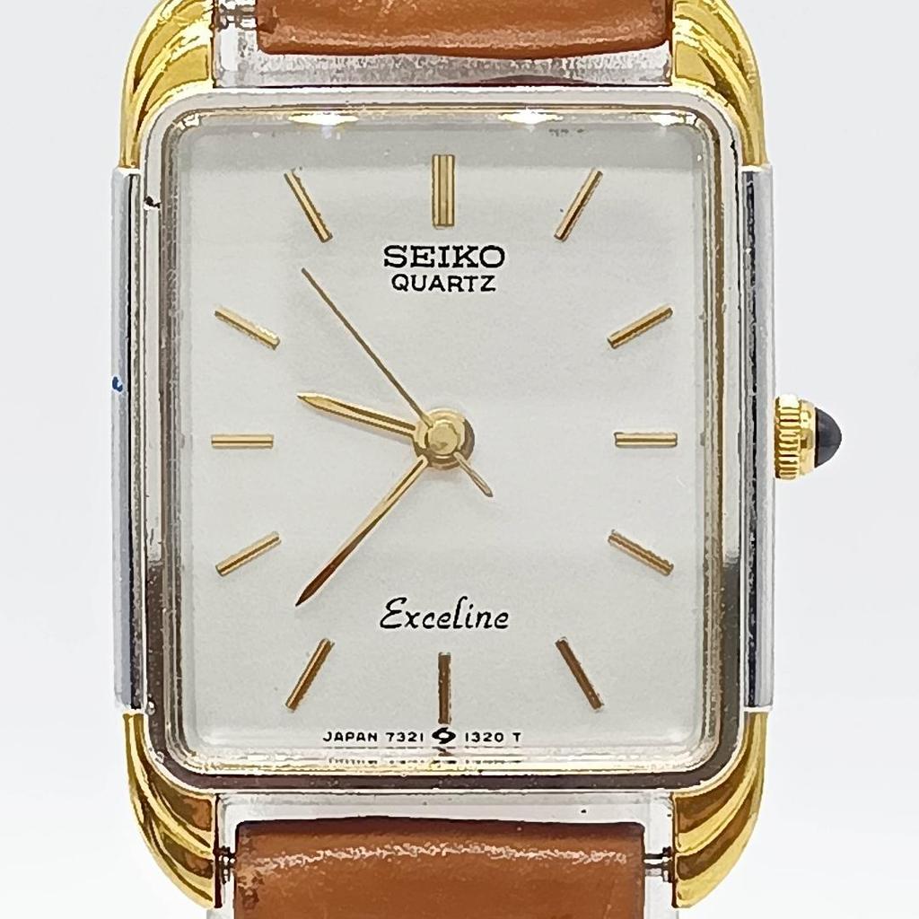 [USED] 388 SEIKO Exceline Quartz Watch with Free Shipping and Replaced Battery