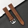 Кожаный ремешок 20мм 22мм для Samsung Galaxy Watch7 6 5 4 40/44мм 6/4 Classic сменный браслет для Huawei Watch 3 4Pro GT3 GT2