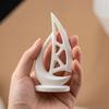 Миниатюрная 3D-печатная фигурка парусника, морская скульптура лодки для декора современного дома, офиса, камина, книжной полки