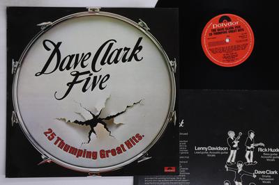 LP Пластинка DAVE CLARK FIVE - 25 Убойных Хитов POLTV7 POLYDOR 1978 UK Рок Б/У