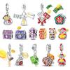 Exquisite 925 Silver US Dollar God of Wealth Lucky Cat Yuanbao Bracelet Fit DIY Bracelet Necklace Niche Lucky Gifts