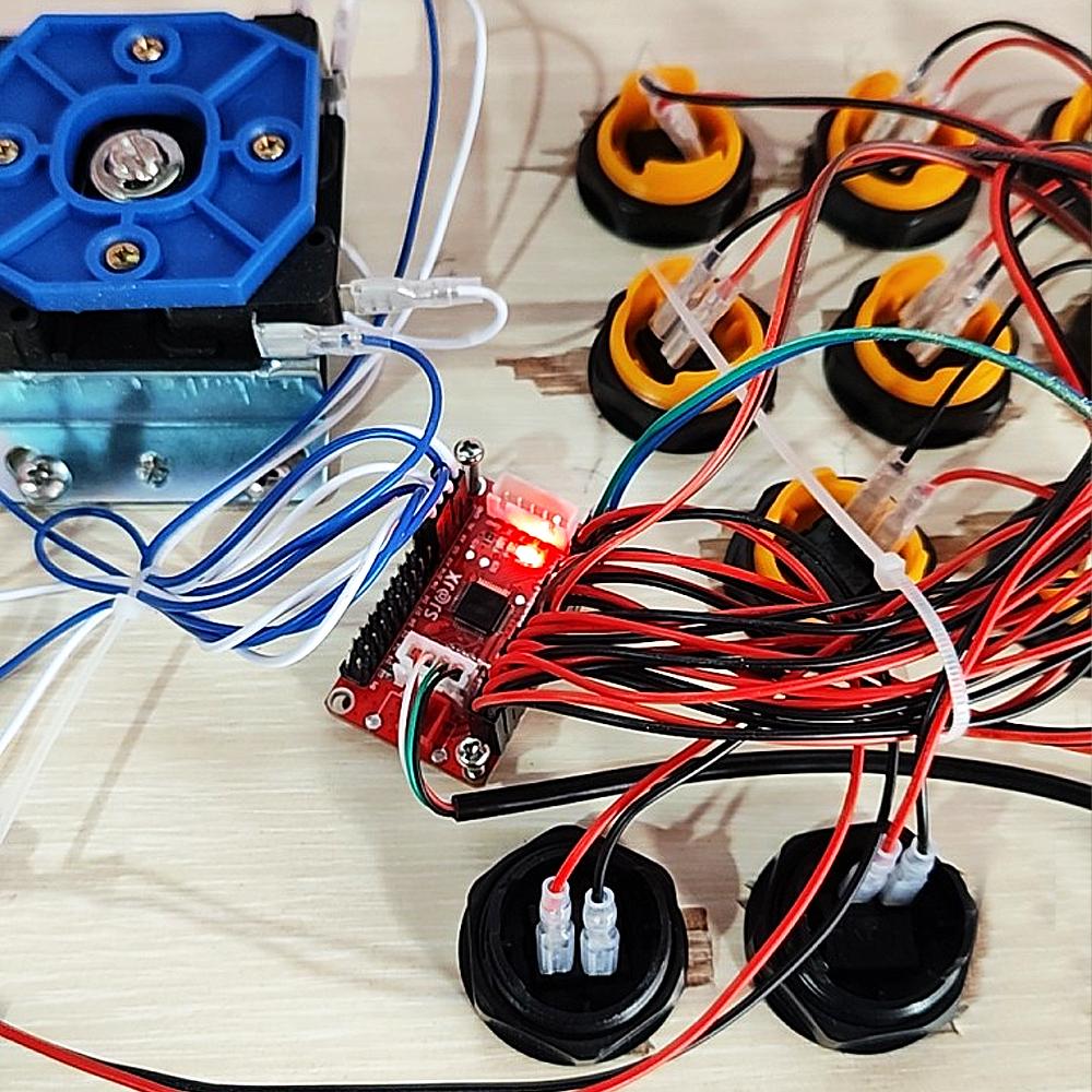 Нулевая задержка аркадный USB-кодер ПК PS3 переключатель Raspberry Pi Nintendo TO джойстик для 5PIN и 2,8 мм кнопки контроллер Hitbox