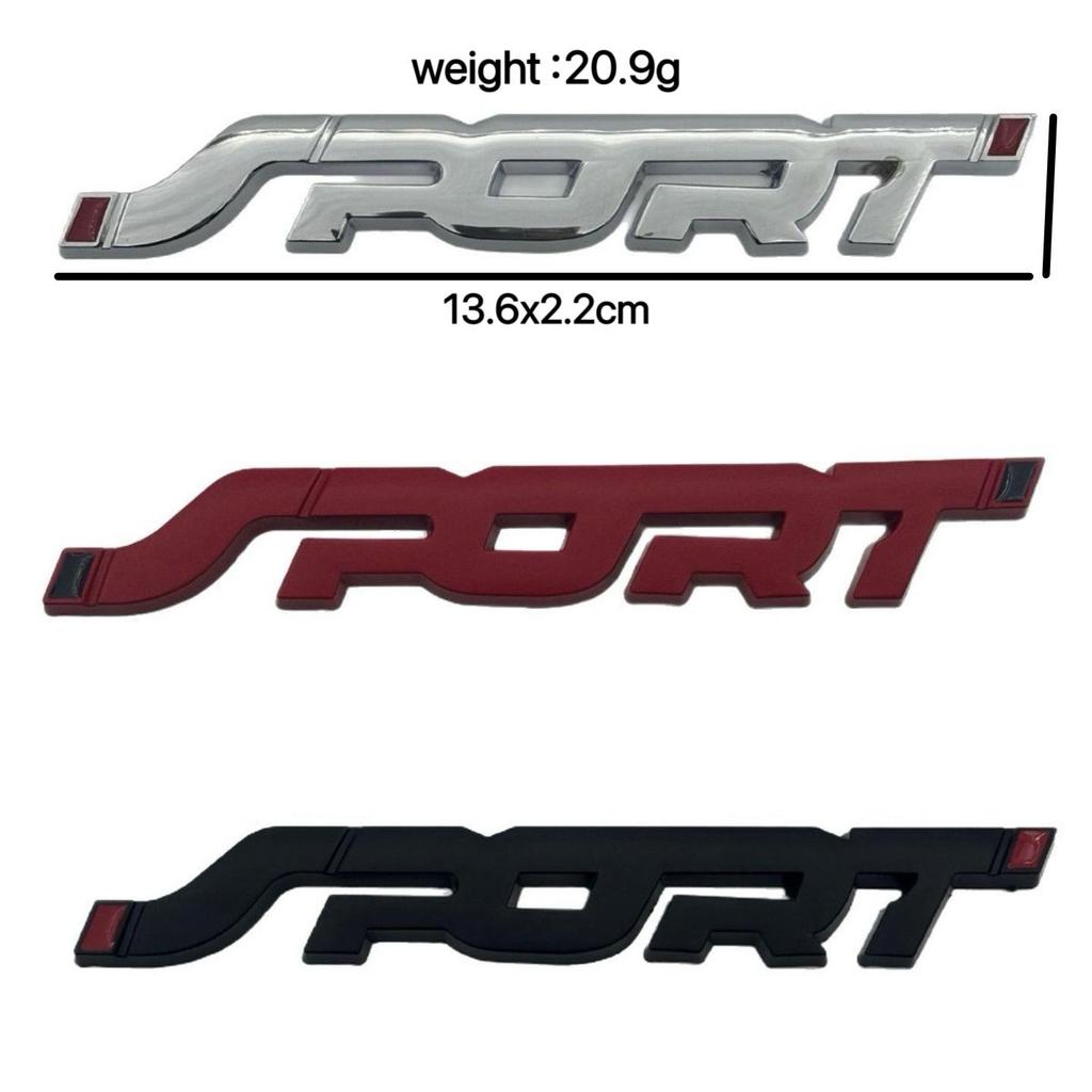 Sport Tail Emblem Sticker for New Mondeo Fiesta Modified Cars