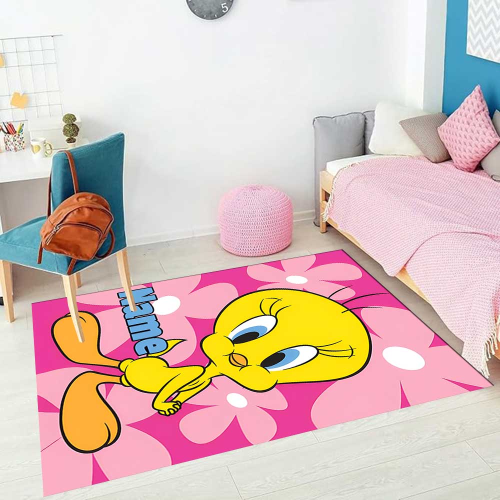 Warner (21) Customize your name rug, office chair cushion, home bedroom living room gift.