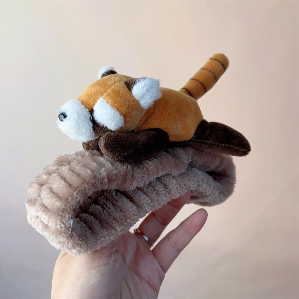 Cute Raccoon Headband Super Cute Doll Cartoon Headgear Children Adult Photo Performance Dress Up Hairpin Girl Headband