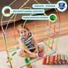 100Pcs/set Straw Constructor Toys Building Toys Straws and Connectors Building Sets Colorful Motor Skills Educational Toy Gift
