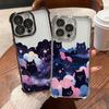 Чехол для телефона "Кошка Звездная ночь" для Apple iPhone 17 Pro Max 16e 11 13 12 Plus 16 Pro 15 Air 14
