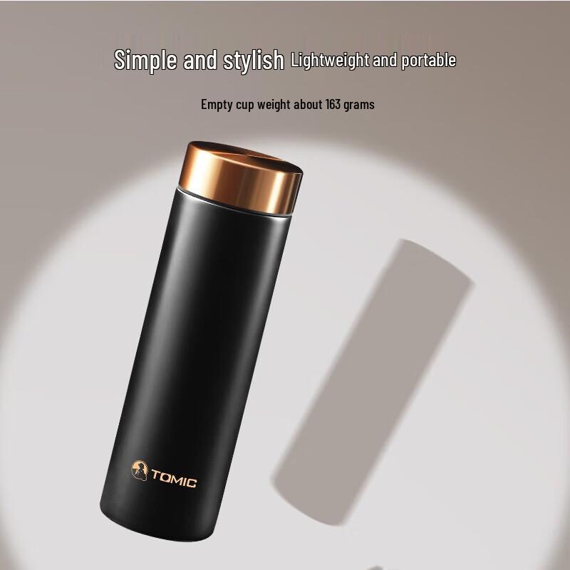 Temeike Ceramic Lined Insulated Tumbler with Titanium Lid