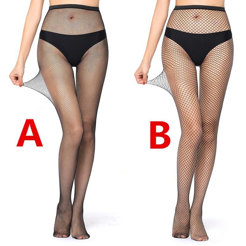 Сетчатые чулки Женские модные леггинсы Колготки Маленькие Средние Большие Сетчатые Женские Защита от зацепок Нейлон Эластичность Колготки Секс