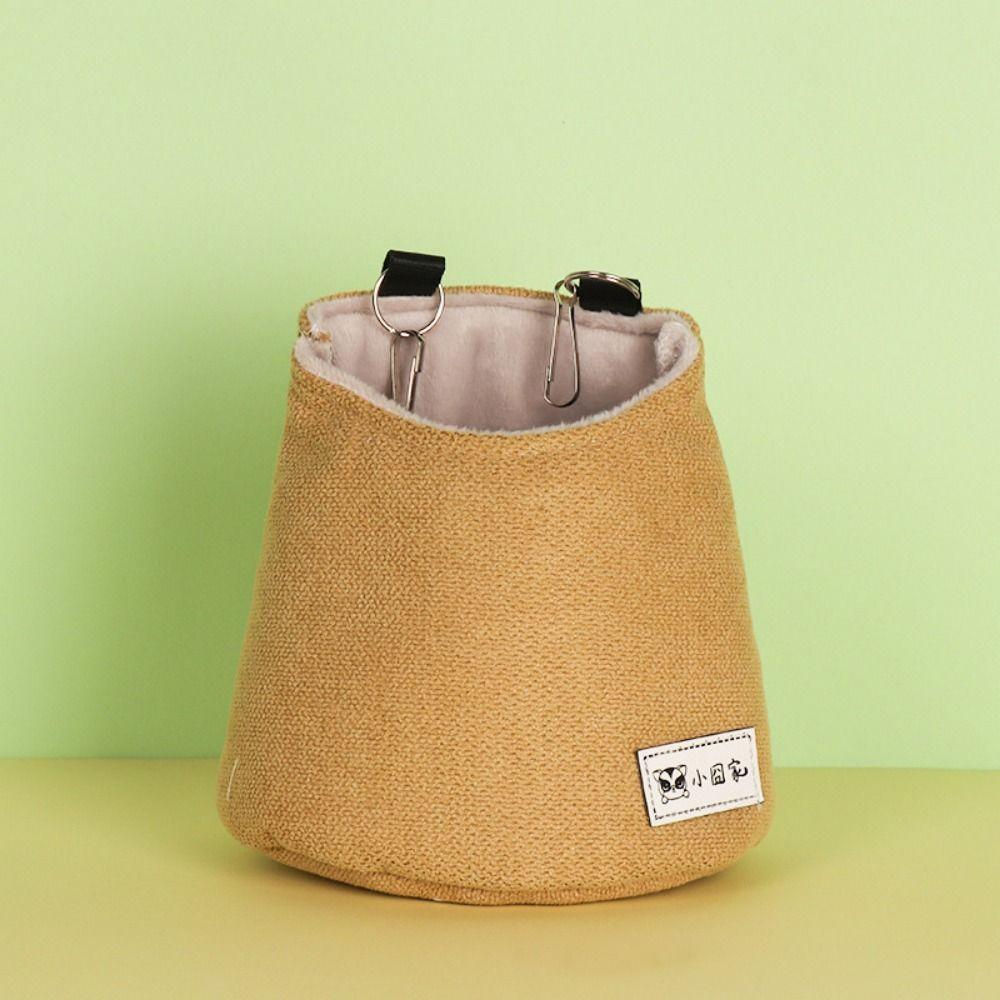 Hanging Hamster Hanging Bed Opening Squirrel Bed Cage Winter Sugar Glider Pouch Autumn