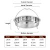 Полка для пароварки Пароварка-скороварка Корзина для пароварки с ручкой Дуршлаг Дренажер Сетка для приготовления на пару Посуда