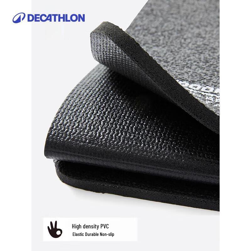 Складной противоскользящий коврик для йоги и фитнеса Decathlon