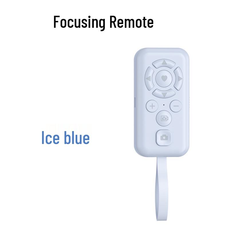 Smart Bluetooth Remote: Multifunctional Zoom, TikTok Controller, Rechargeable Phone Photography & Video Page Turner.