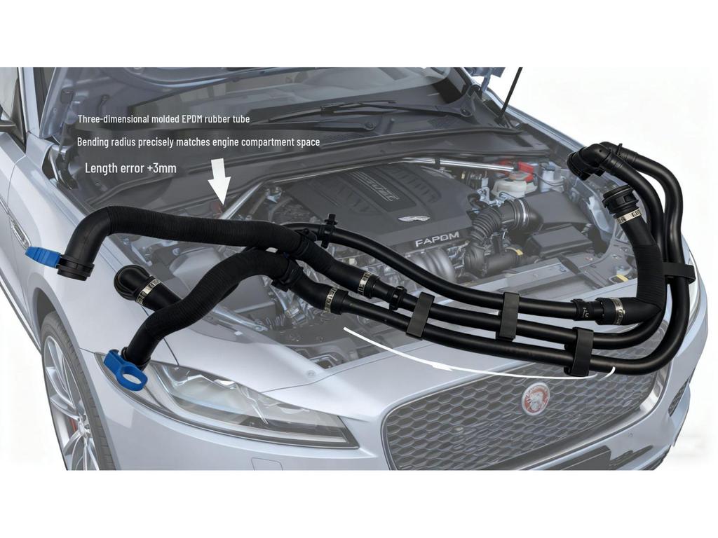Jaguar XE/New XF/F-PACE T2H26157 Lower Water Hose Car Accessory