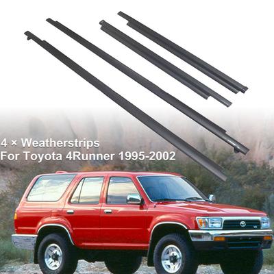 Для Toyota 4Runner 1995-2002 68161-35010 68162-35010 Автомобильные уплотнители стекол Молдинг боковой двери Резиновая уплотнительная лента