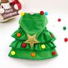 Santa Tree Costume Pet Cape Party Cosplay Pet Dress Up Clothes Christmas Dog Cloak