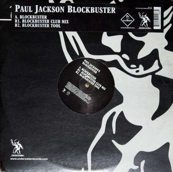 12inch Record PAUL JACKSON - Blockbuster H20046 Underwater Reco 2004 UK Dance & Electronica Used