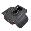 Universal Car Center Console Organizer - Thickened Armrest Cover with 2 Side Pockets & 2 Cup Holders Car Armrest Organizer