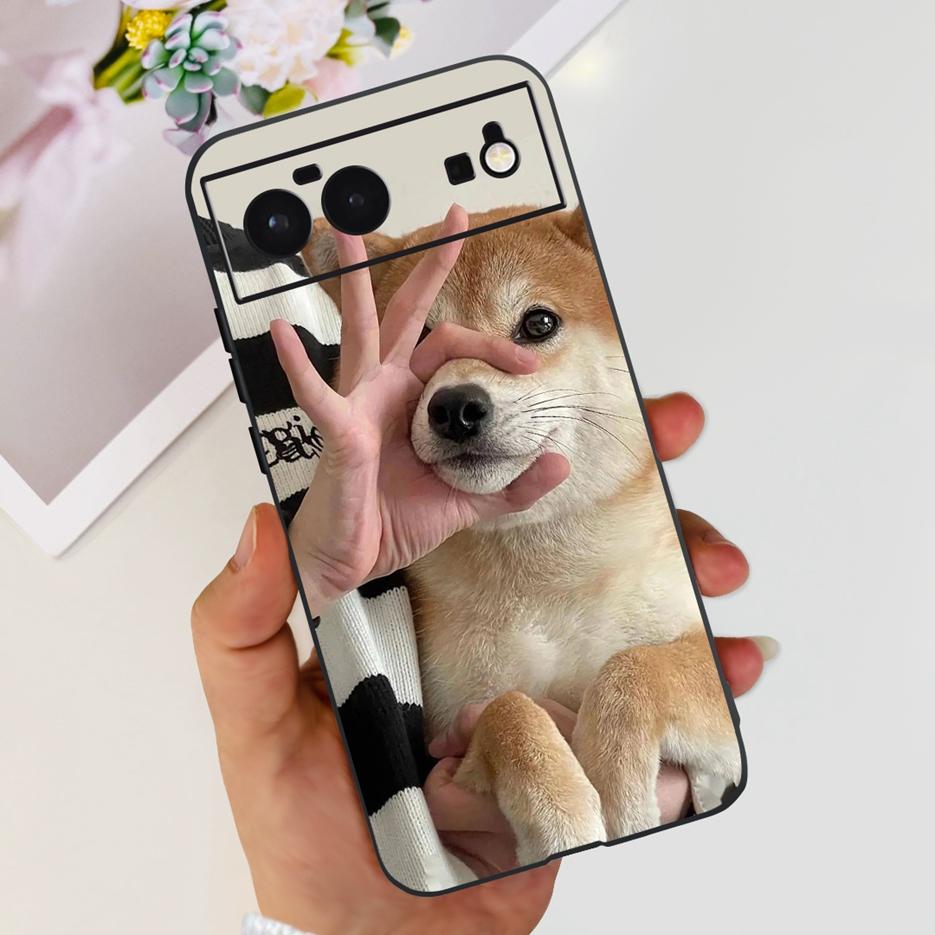 Чехол для Google Pixel 6 Чехол Pixel 6A Милый Пингвин Астронавт Расписной Чехол Мягкий Силиконовый Чехол для Телефона Для Google Pixel 6 Pro Pixel6A Сумки