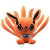 Kurama Plush Cartoon Doll Toy Cute Soft Stuffed Kyuubi Fox Plush Doll for Children Birthday Gift 20cm