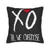 Наволочка The Weeknd XO Мягкая наволочка Винтажные наволочки Для дивана Кушетки Кровати Гостиной