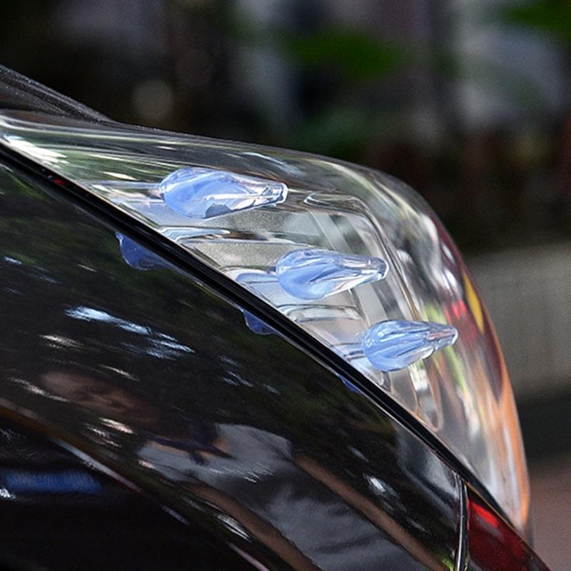 Q9QD 6x Защитная полоса для защиты от царапин и столкновений на двери автомобиля, аксессуары