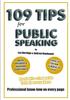 The 109 TIPS for Public Speaking Book