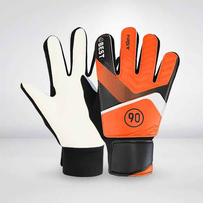Brand Recruitment: Children's Latex Goalkeeper Gloves with Anti-Collision Hand Protection