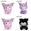 Оптовая милая мультяшная плюшевая игрушка Sanrio Kuromi, детская кукла, подарок