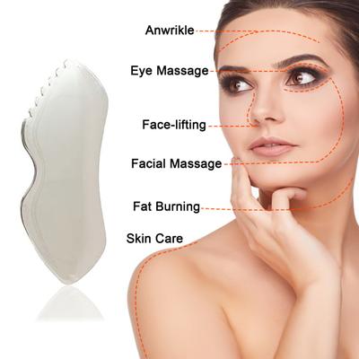 Инструмент Gua Sha, скребковая доска Gua из нержавеющей стали для лица, тела, миофасциальная массажная доска, устойчивый к ржавчине инструмент для подтяжки кожи для друзей семьи