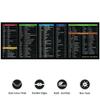 Multiple Languages Office Shortcuts Mouse Pad Large Extended Excel Powerpoint Word Software Gaming Desk Keyboard Mousepad