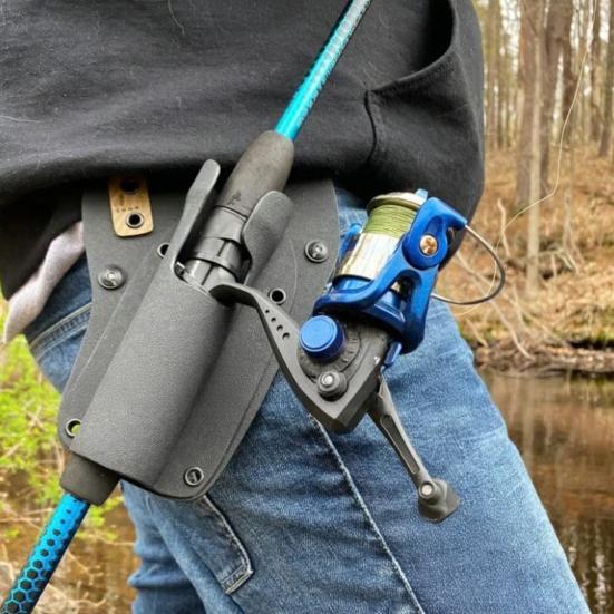 Набедренная кобура для удилища со скольжением, всепогодная, быстросъемная, универсальная, простая в установке, держатель удилища «свободные руки», рыболовные аксессуары