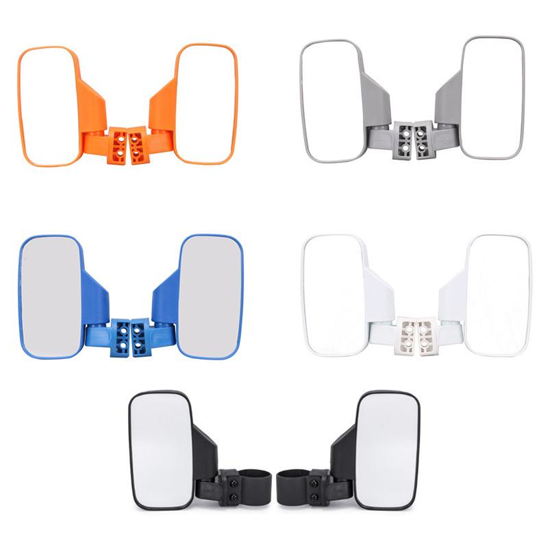 UTV 1.75" 2" ЗеркалаБоковые зеркала заднего вида с бесплатными заклепками для Can Am Maverick X3 для Polaris RZR 800 900 1000 RZR PRO XP 2020