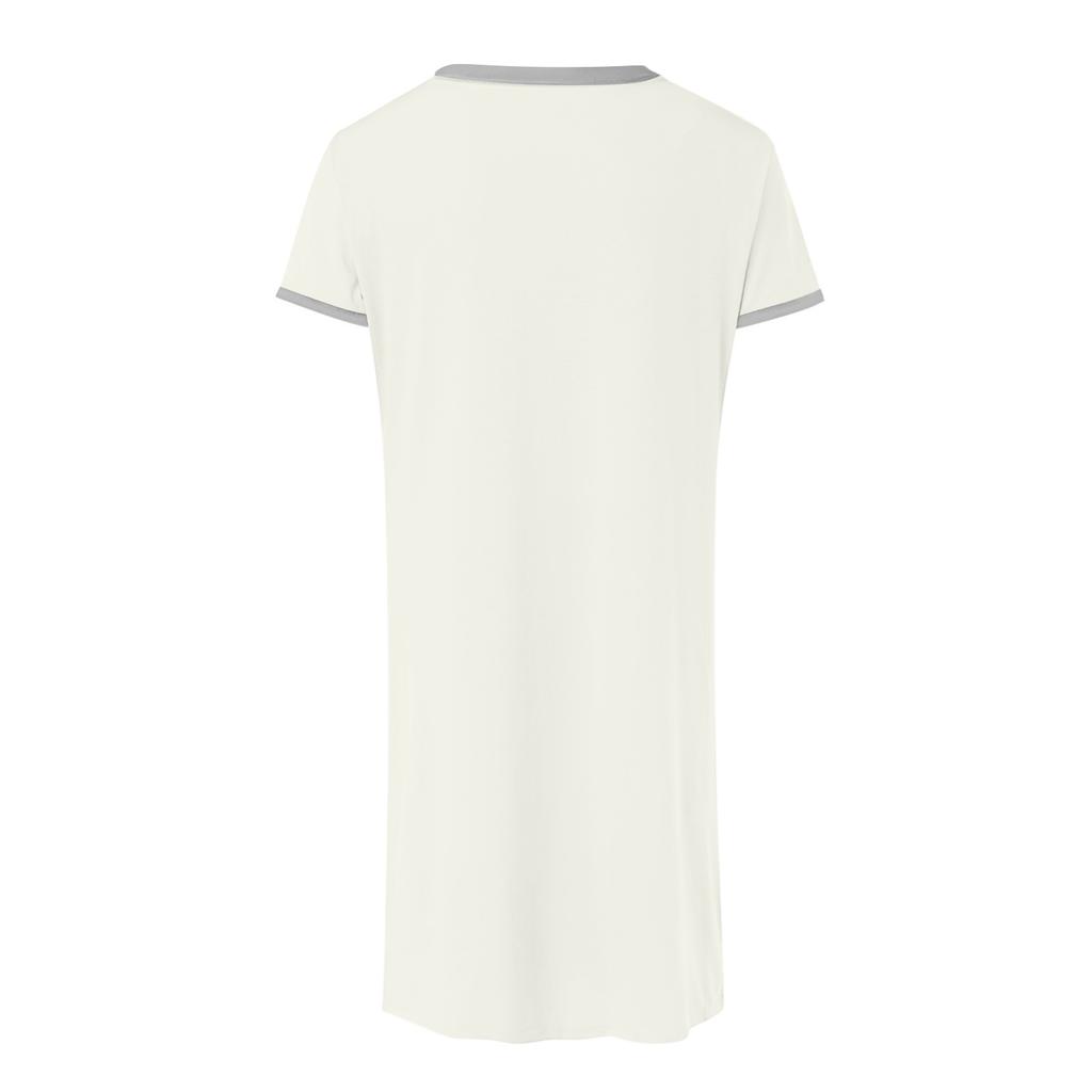 Мужская однотонная хлопковая пижама с короткими рукавами и воротником на пуговицах, длинная свободная пижама, домашняя одежда