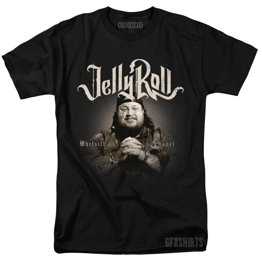 Jelly Roll Tee Beautifully Broken Concert Tour Merch vtg Graphic Design T-shirt
