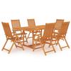 Day and Night - Day and Night Garden Dining Set 7 Pieces Solid Teak Wood